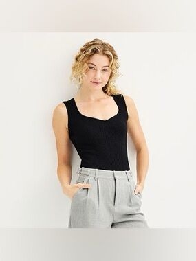 Kohls Junior So Sleeveless Sweater Bodysuit